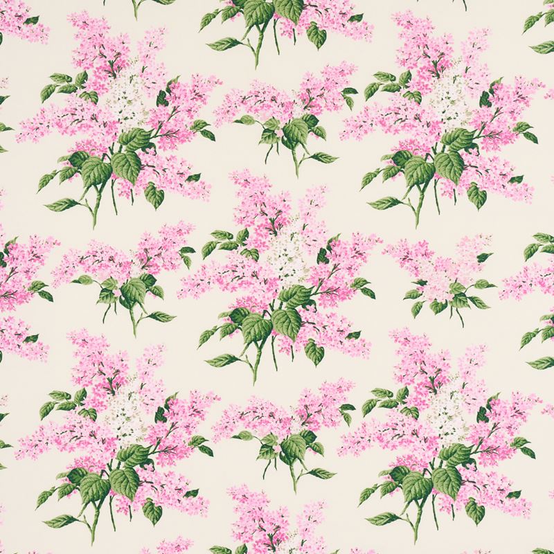 Schumacher Fabric 180622 Proust's Lilacs Pink