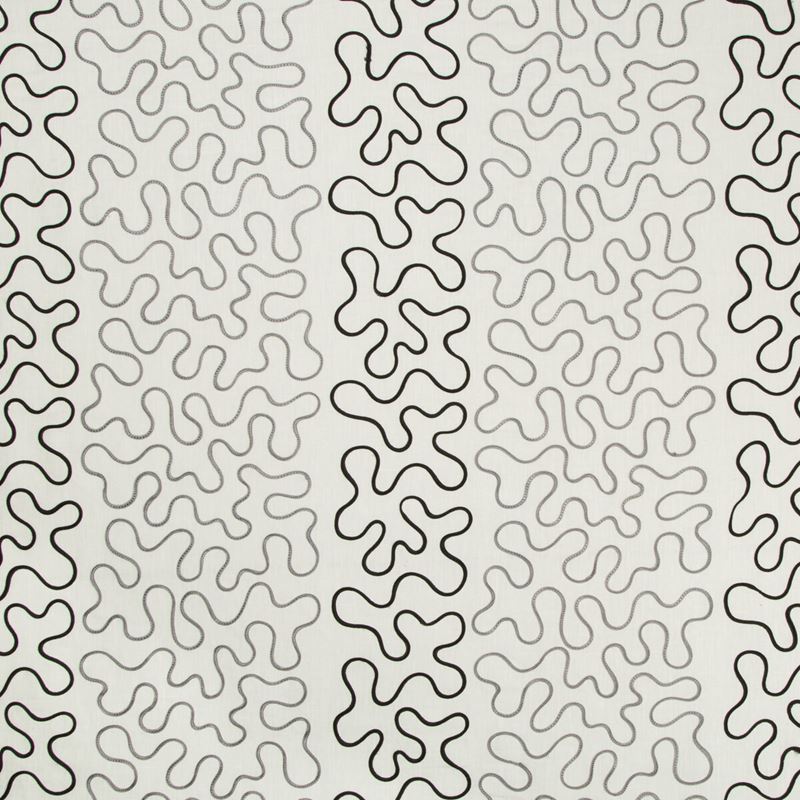 Kravet Design Fabric 4564.821 Doodle Charcoal