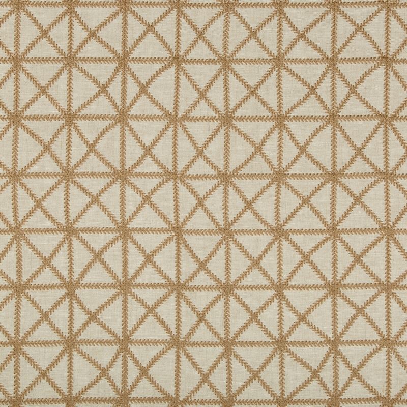 Kravet Design Fabric 4571.616 X-Grid Linen