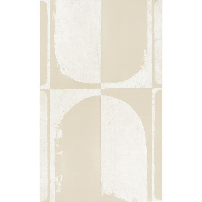 Schumacher Wallpaper 5014900 The Cloisters Panel Set Warm White
