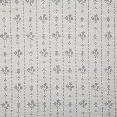 Pindler Fabric FLO069-GY01 Floral Stripe Grey