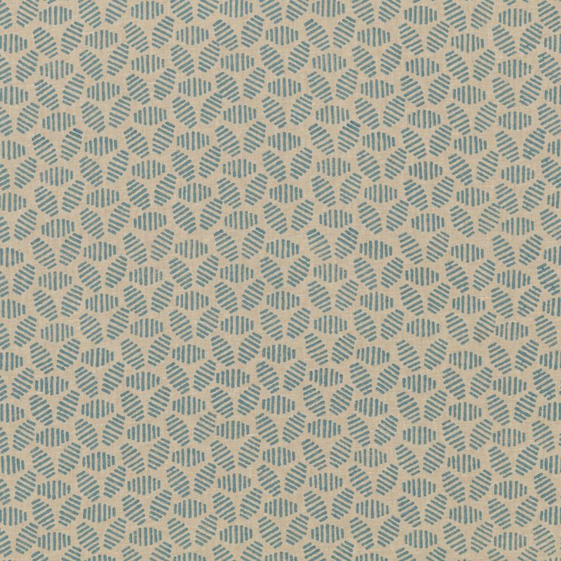 Baker Lifestyle Fabric PP50482.7 Bumble Bee Soft Blue
