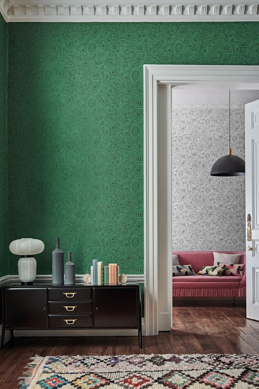 trompe l’oeil wallpaper patterns | Inside Stores 