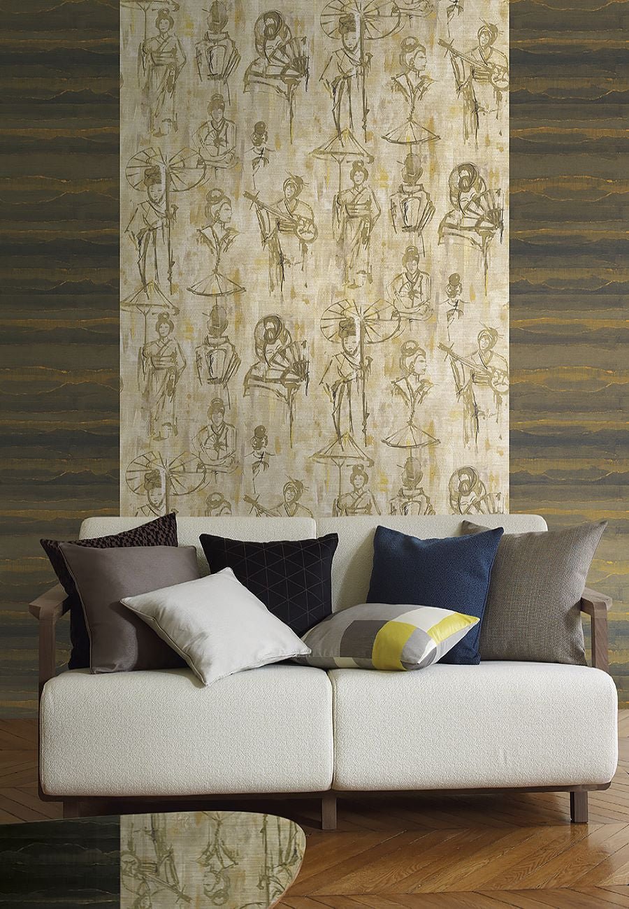 Yumiko Wallcovering Collection from Scalamandre | Inside Stores 