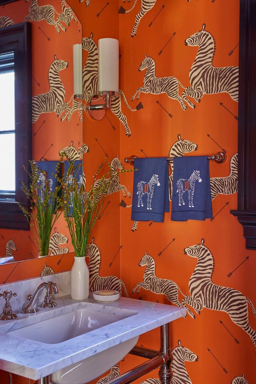 Zebras Wallpaper by Scalamandre | Inside Stores 