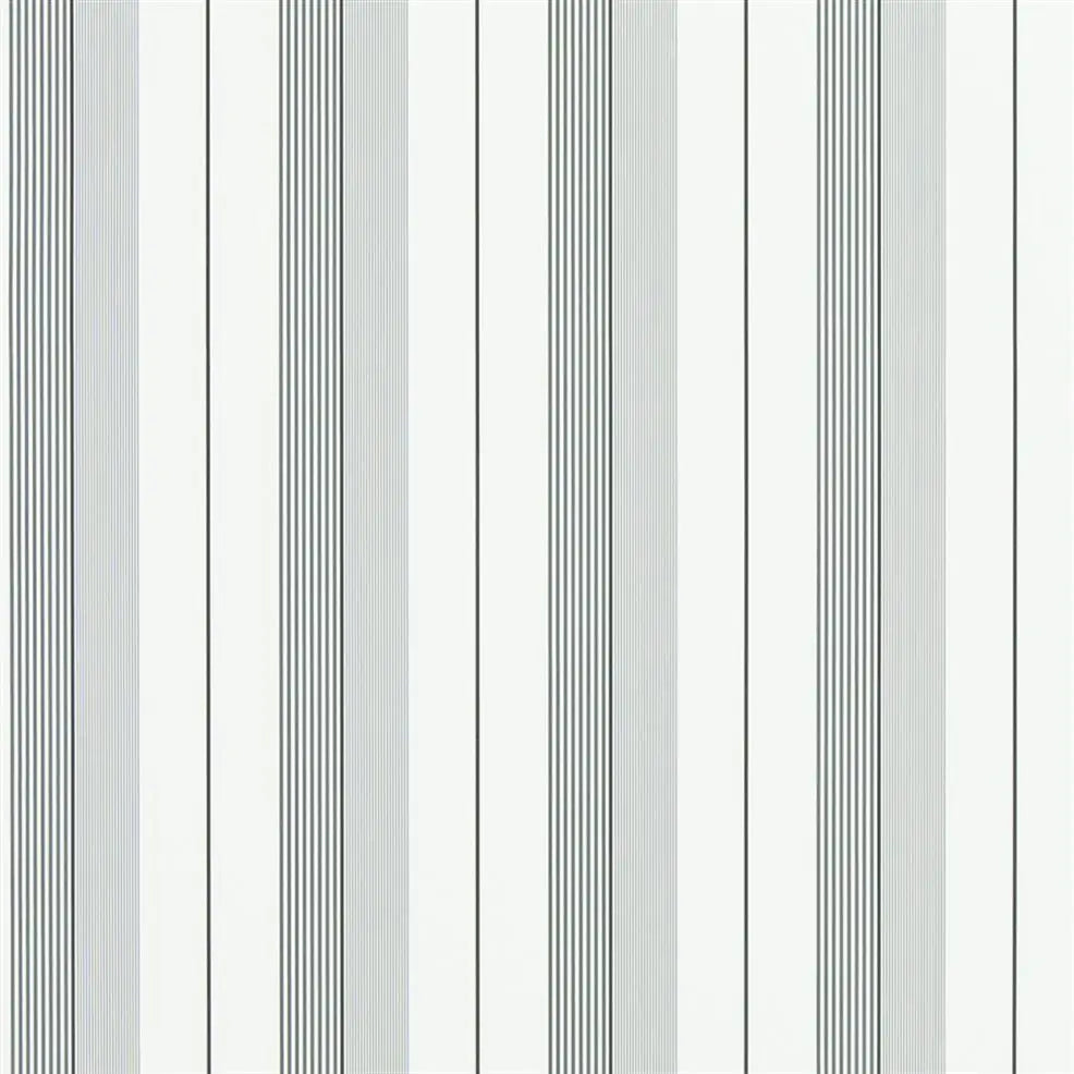 PRL020/09 Aiden Stripe Black / Grey by Ralph Lauren