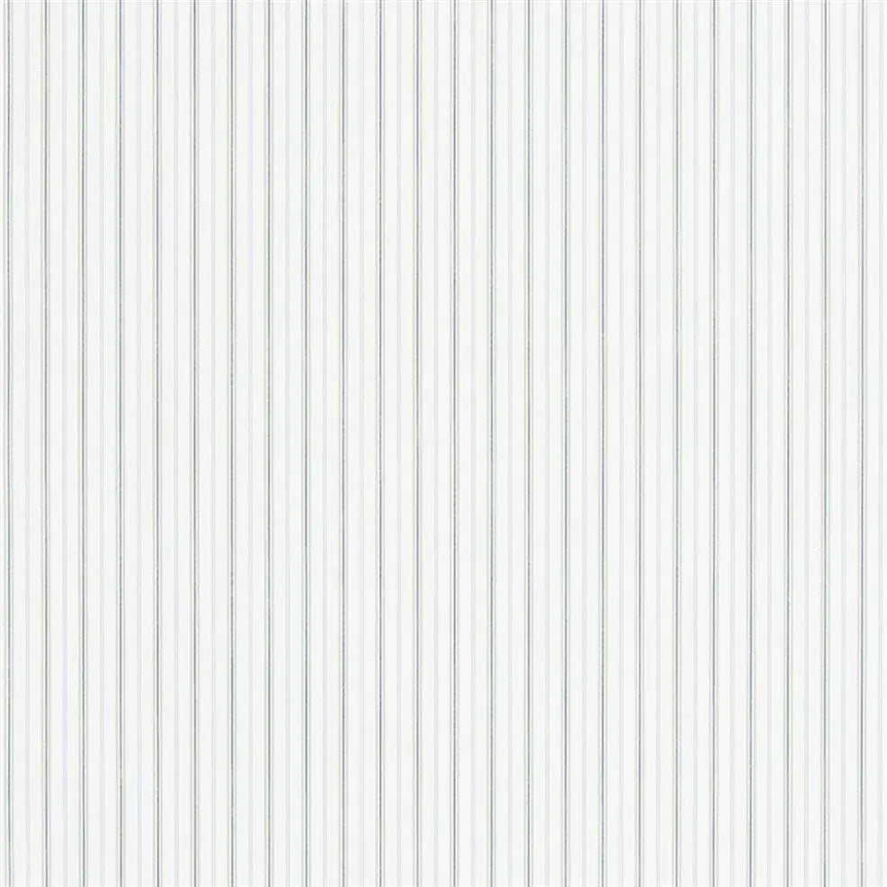 PRL025/10 Marrifield Stripe Blue Linen by Ralph Lauren
