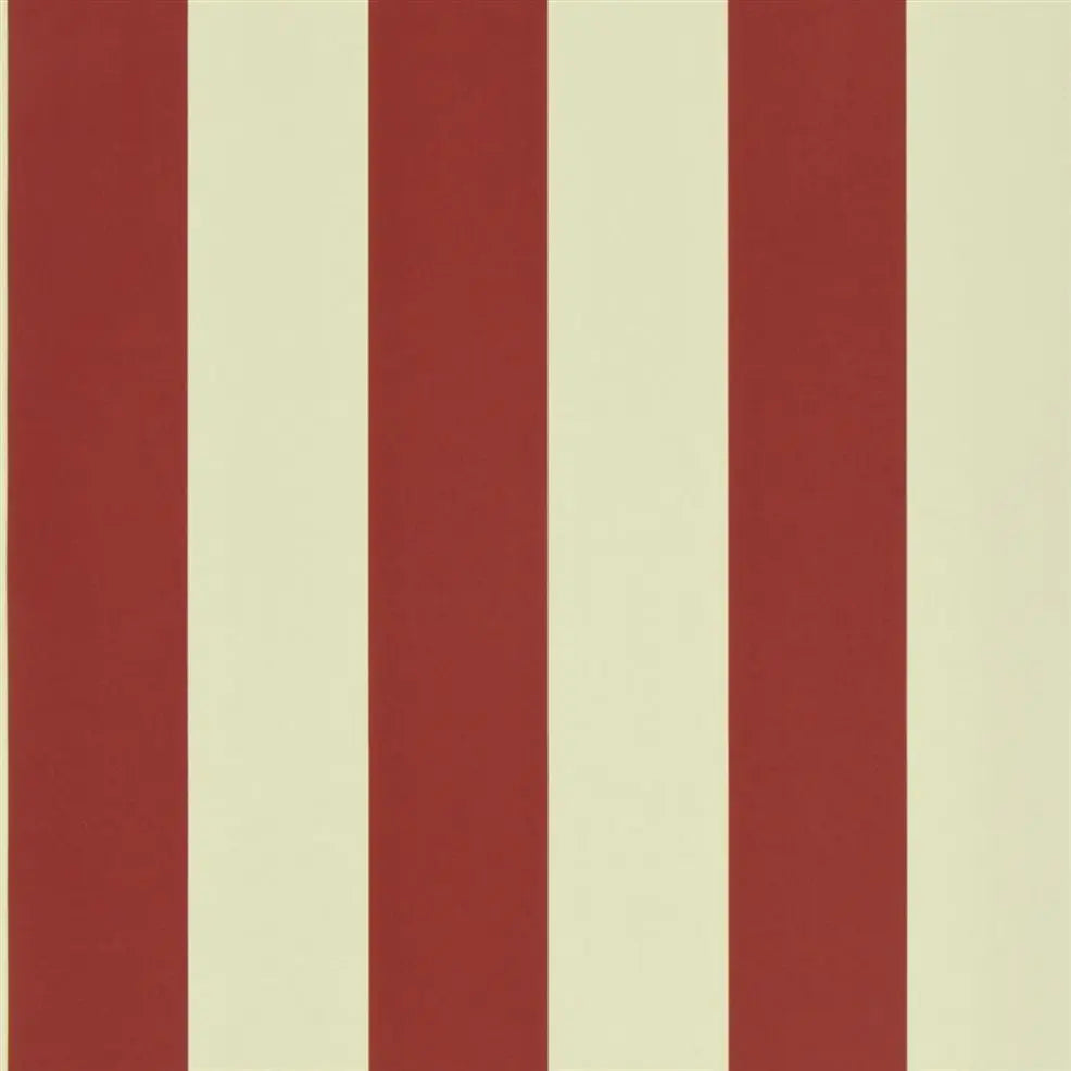 PRL026/18 Spalding Stripe Red / Sand by Ralph Lauren