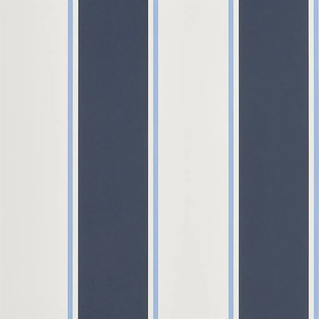 PRL703/03 Mapleton Stripe Midnight by Ralph Lauren