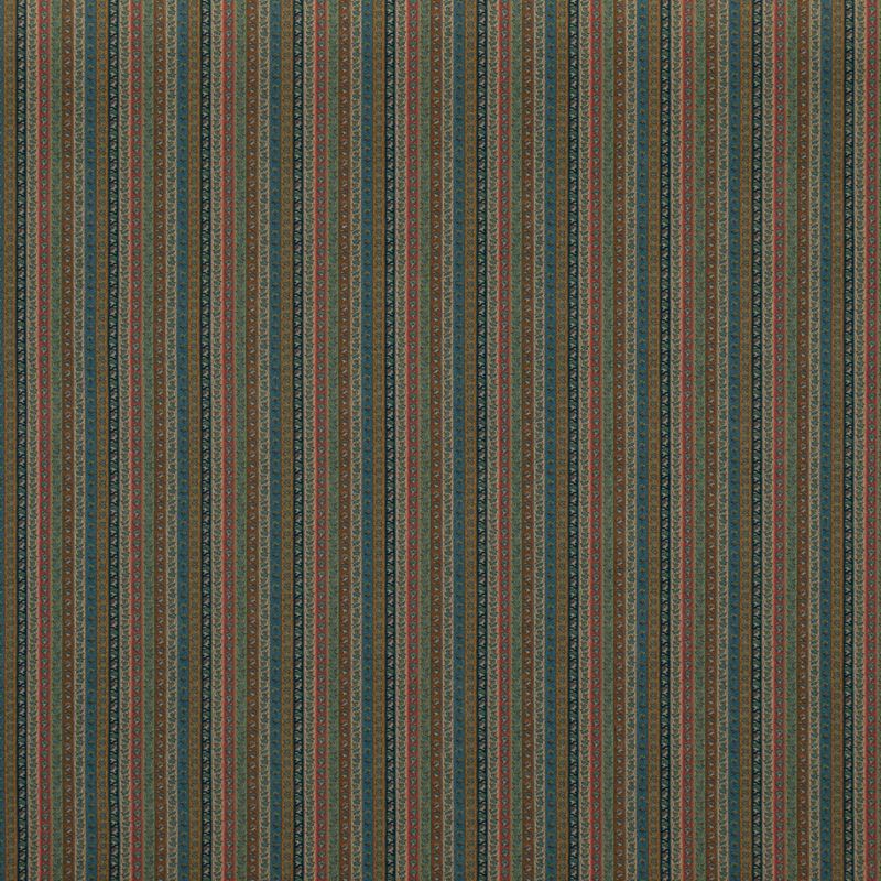 Mulberry Fabric FD2007.R11 Wilde Stripe Teal