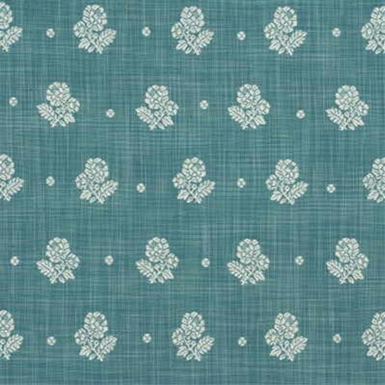 Mulberry Fabric FD526.R104 Provence Flower Blue