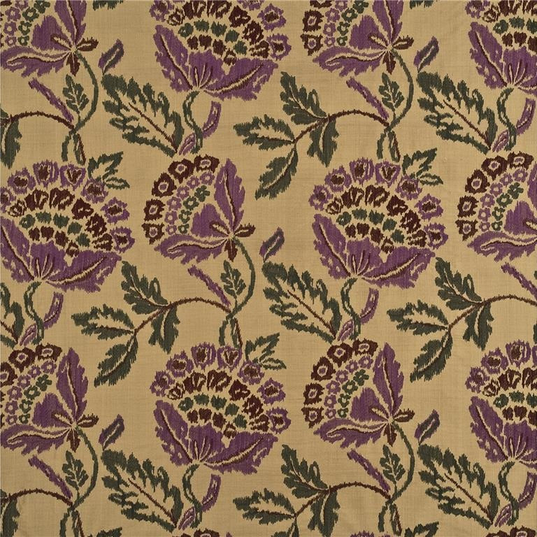 Mulberry Fabric FD670.V91 Oriana Silk Damson/Red