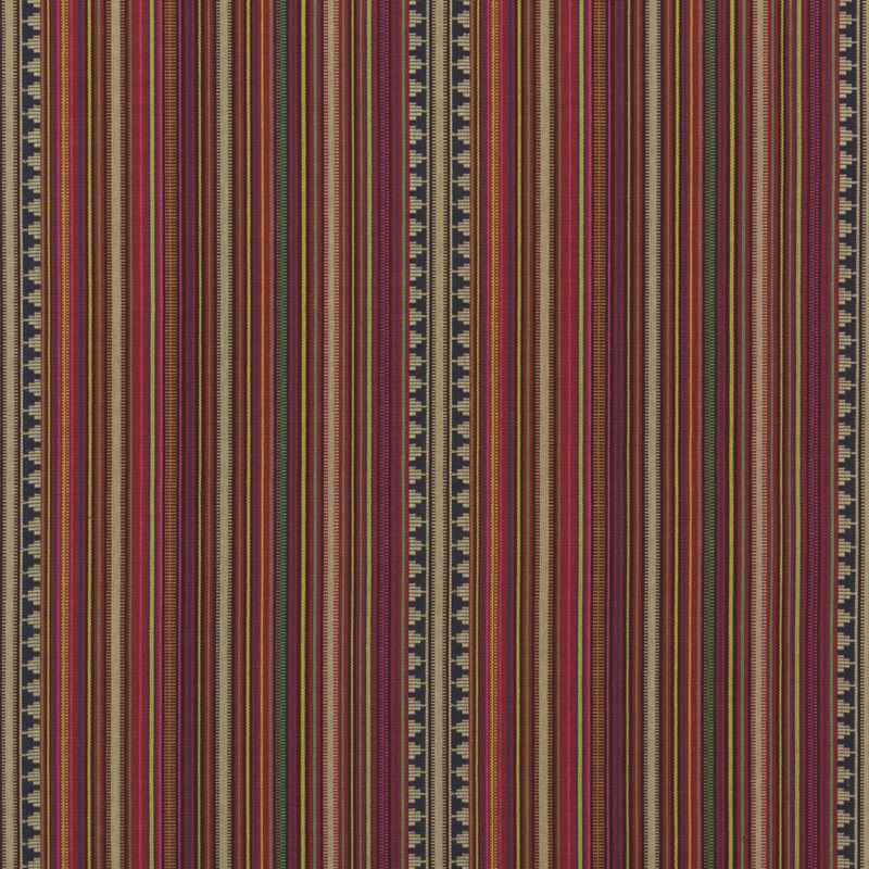Mulberry Fabric FD756.Y101 Pageant Stripe Multi