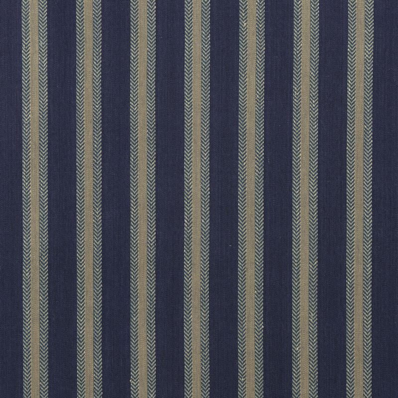 Mulberry Fabric FD760.H10 Chester Stripe Indigo