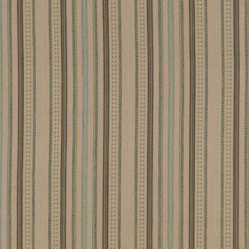 Mulberry Fabric FD788.R106 Racing Stripe Lovat