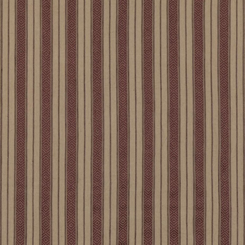 Mulberry Fabric FD790.H113 Cowdray Stripe Plum