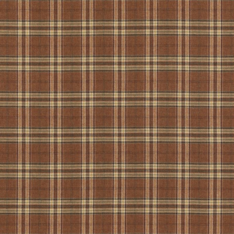 Mulberry Fabric FD805.V55 Ghillie Russet