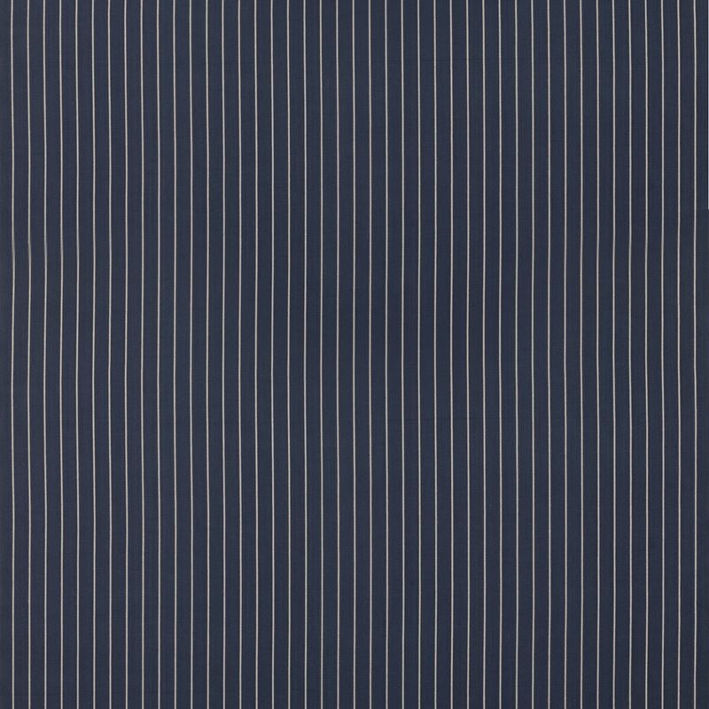 Mulberry Fabric FD818.H10 Shoreham Stripe Indigo