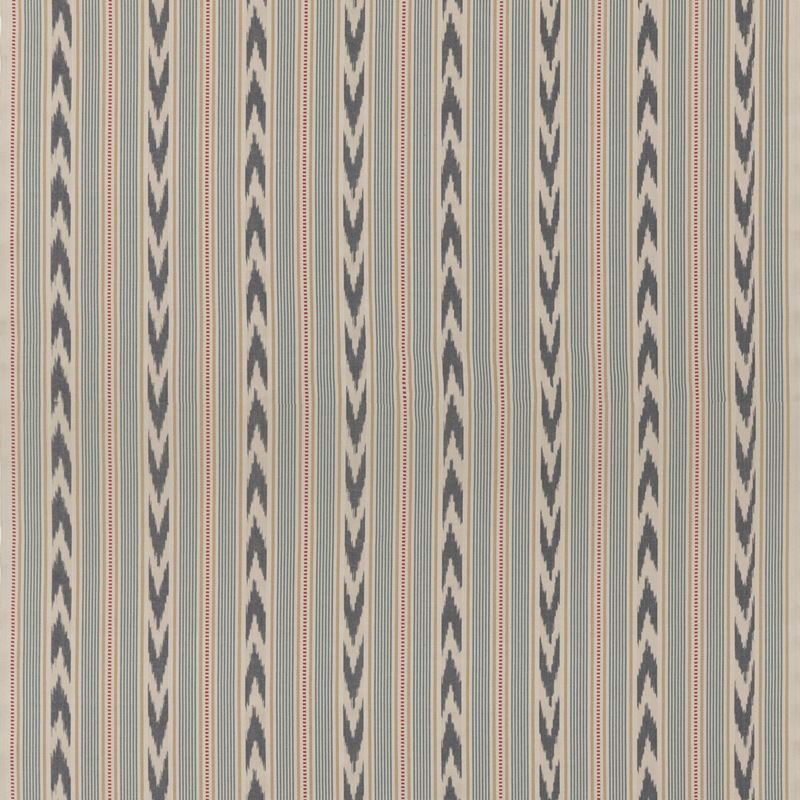 Mulberry Fabric FD821.G103 Newport Stripe Blue/Red