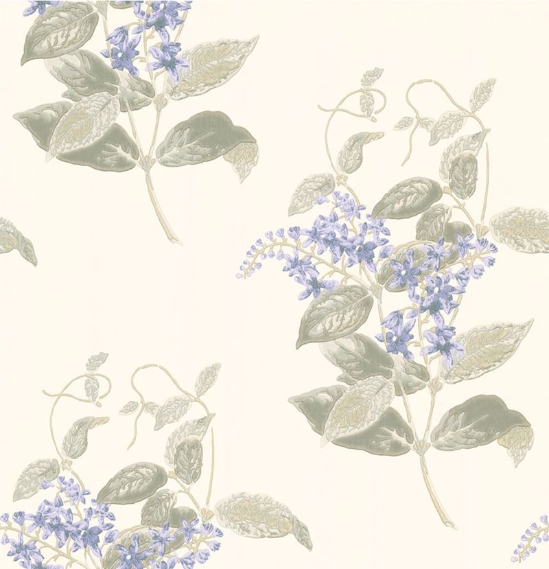 Cole & Son Wallpaper 100/12057.CS Madras Violet Violet & Grey