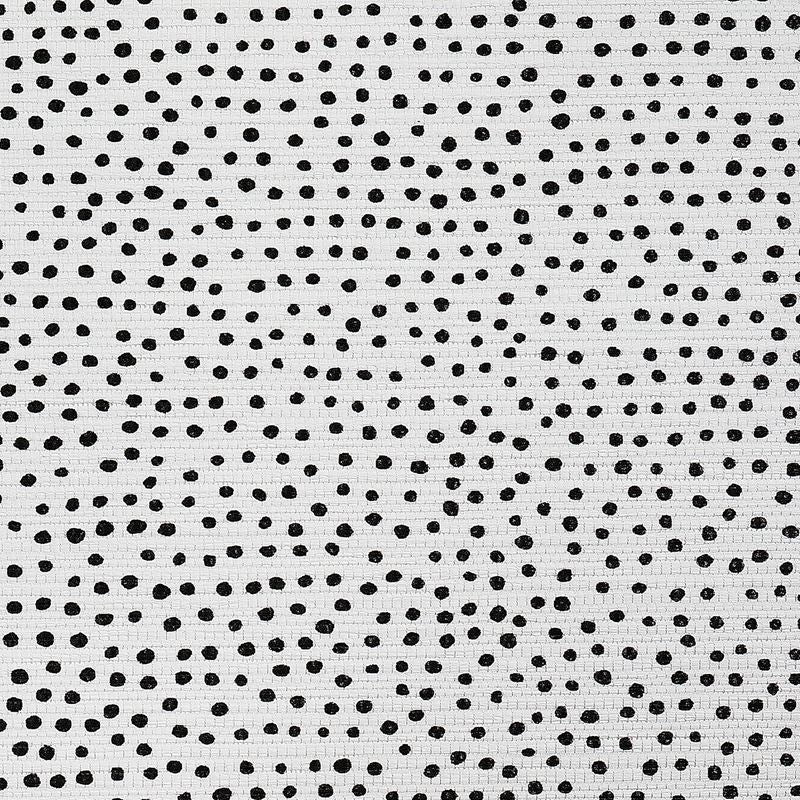 Phillip Jeffries Wallpaper 10015 Droplets White with Black