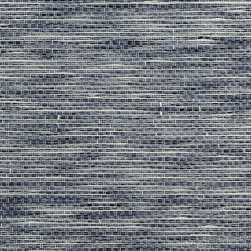 Phillip Jeffries Wallpaper 10239 Serene Weave Navy Reverie