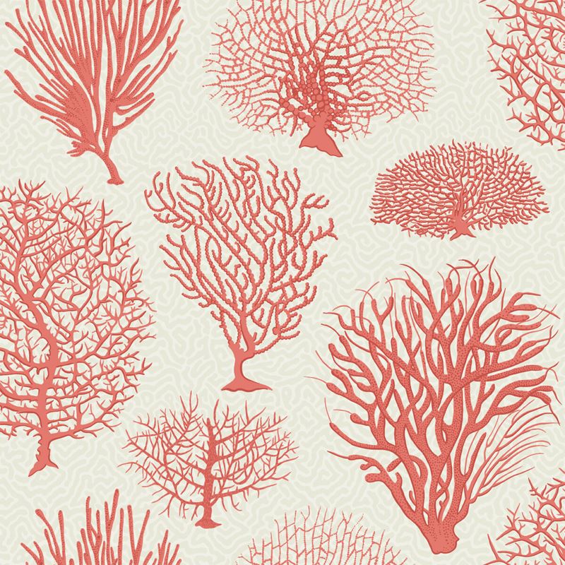 Cole & Son Wallpaper 107/2011.CS Seafern Coral