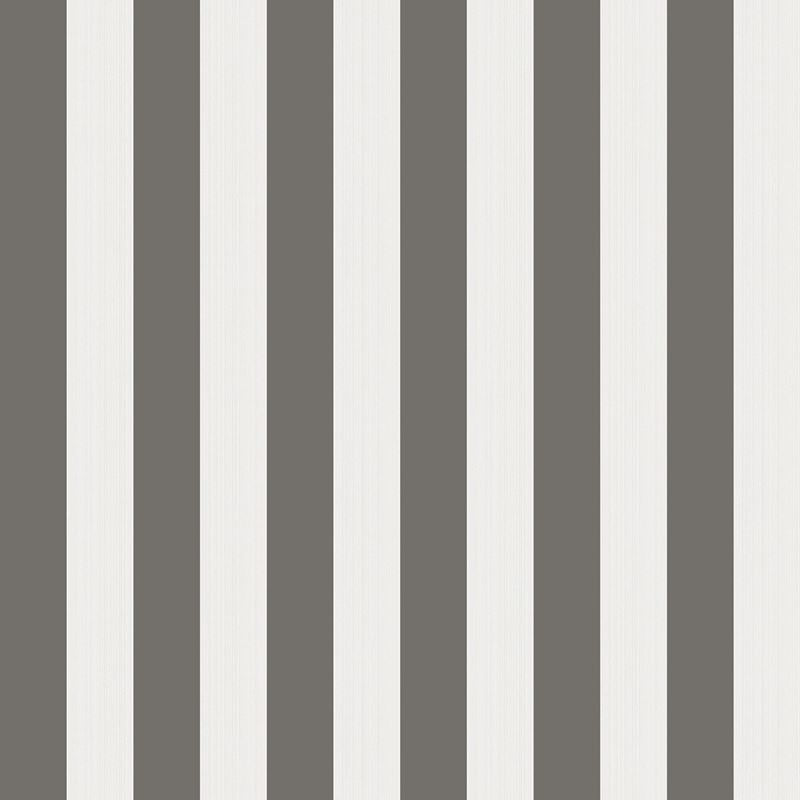 Cole & Son Wallpaper 110/3016.CS Regatta Stripe Black/White/Linen
