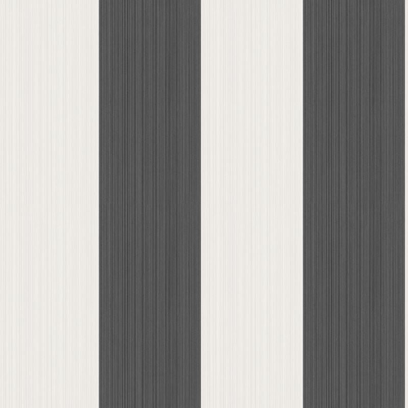 Cole & Son Wallpaper 110/4025.CS Jaspe Stripe Black + White