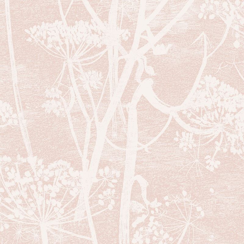 Cole & Son Wallpaper 112/8028.CS Cow Parsley Plaster Pink