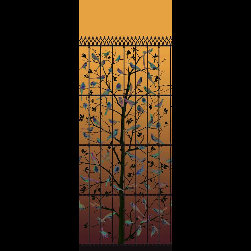 Cole & Son Wallpaper 114/11023.CS Uccelli Hyacinth