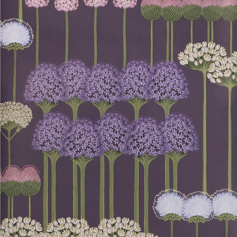 Cole & Son Wallpaper 115/12036.CS Allium Mulb/Heather/Violet