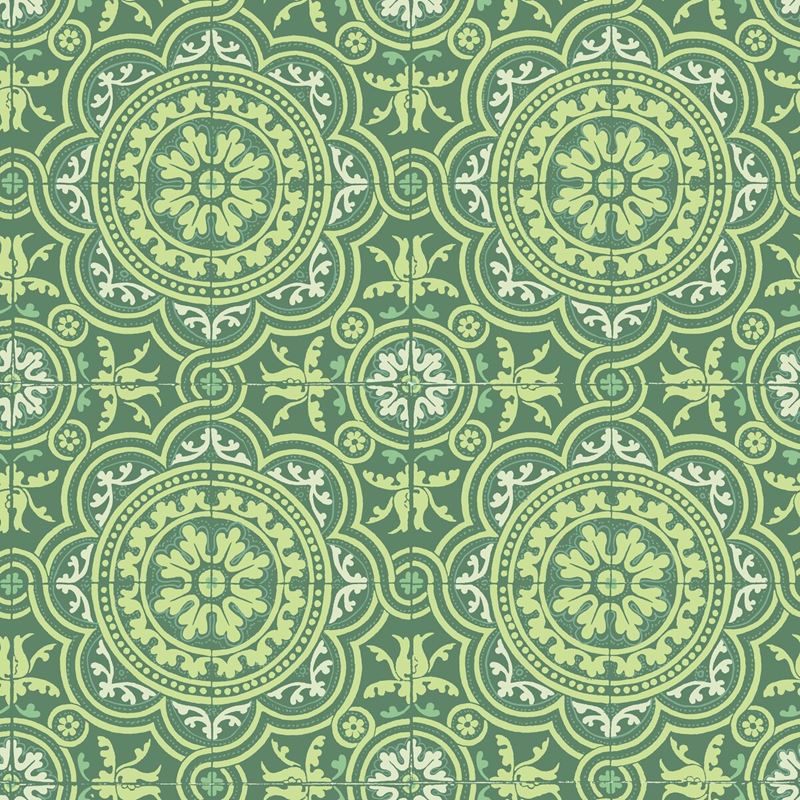 Cole & Son Wallpaper 117/8023.CS Piccadilly Leaf Green & Mint On Forest