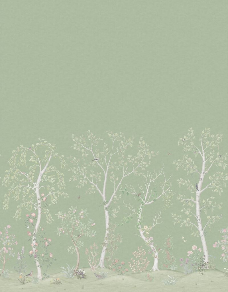 Cole & Son Wallpaper 120/6021.CS Seasonal Woods Olive