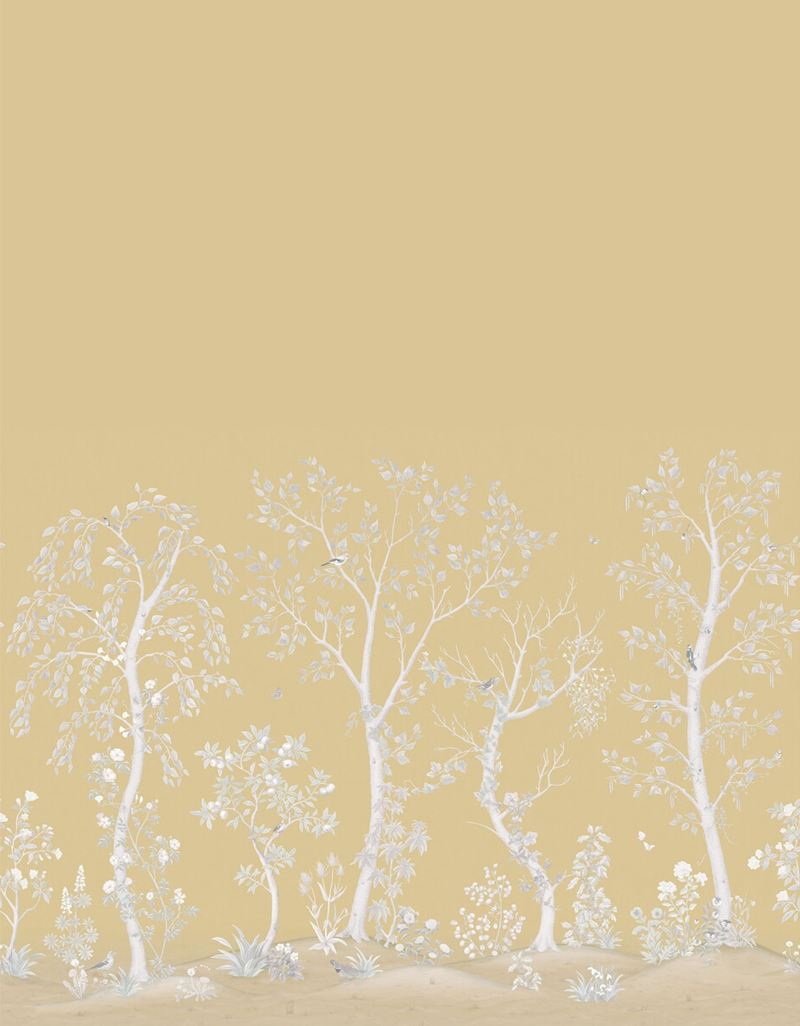 Cole & Son Wallpaper 120/6024M.CS Seasonal Woods Gold Pearl