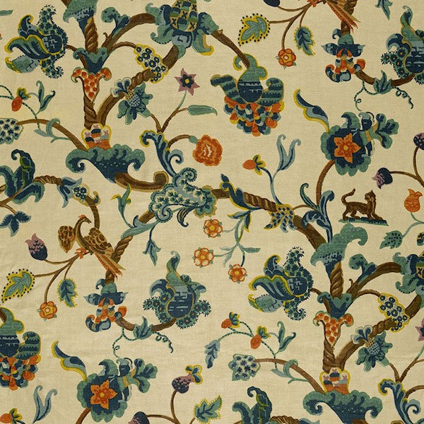 Schumacher Fabric 174530 Eastbury Manor Print Tapestry