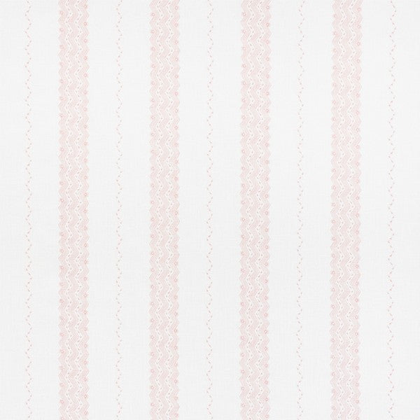 Schumacher Fabric 177702 Nauset Stripe Blush