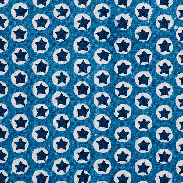 Schumacher Fabric 179222 Tuk Tuk Blue