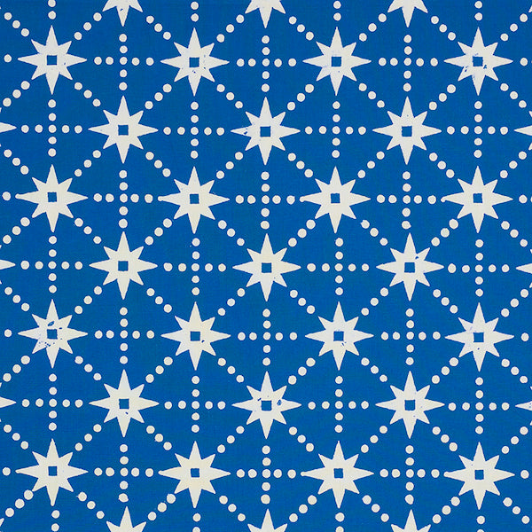 Schumacher Fabric 179260 Stars Blue