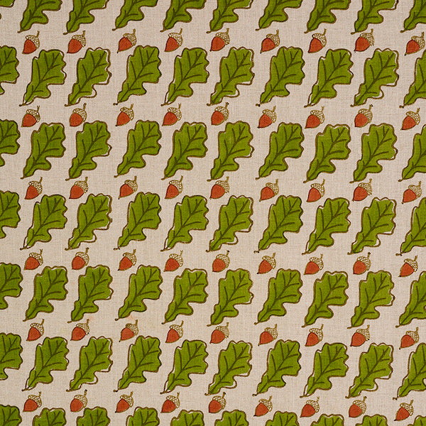 Schumacher Fabric 179310 Oak Green
