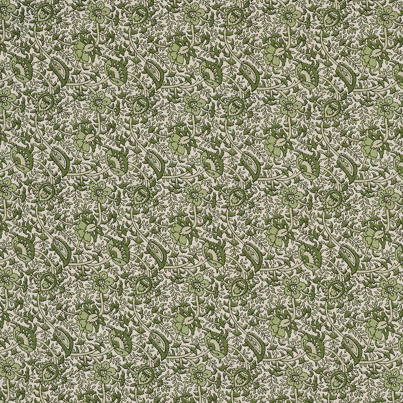 Schumacher Fabric 180711 Daisy Indoor/Outdoor Leaf Green