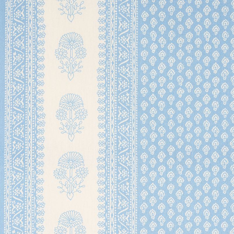 Schumacher Fabric 180730 Hyacinth Indoor/Outdoor China Blue
