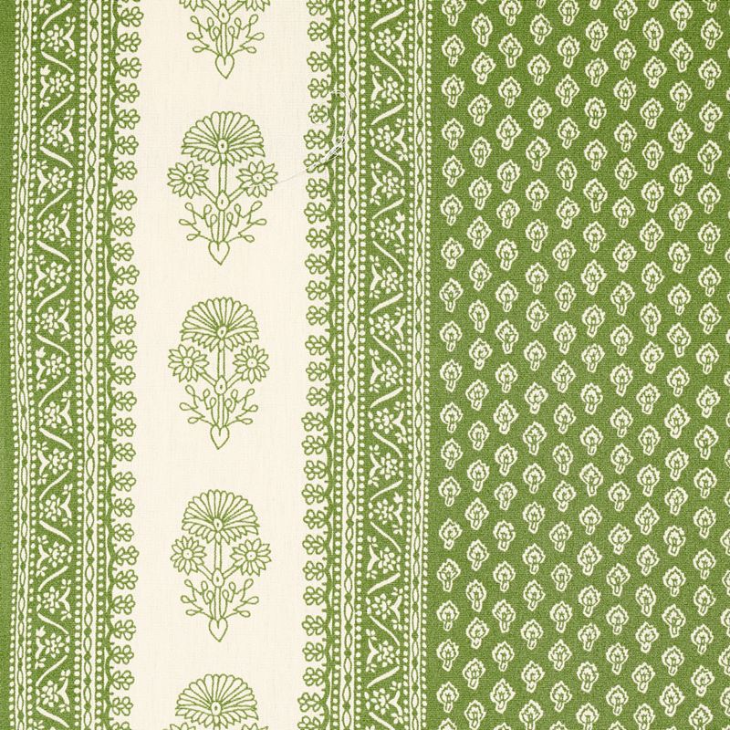 Schumacher Fabric 180731 Hyacinth Indoor/Outdoor Leaf Green