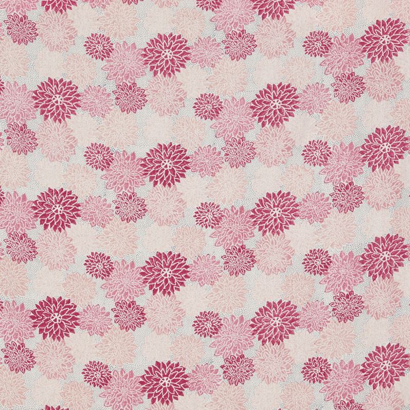 Schumacher Fabric 181801 Dahlia Hot Pink