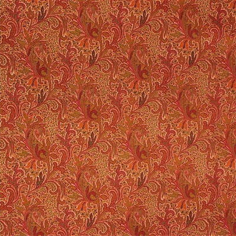 Lee Jofa Fabric 2003190.7 Jaipur Paisley Coral