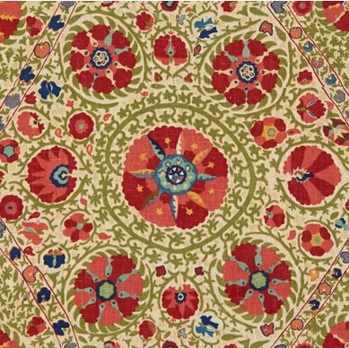 Lee Jofa Fabric 2013142.319 Turkistan Red/Green