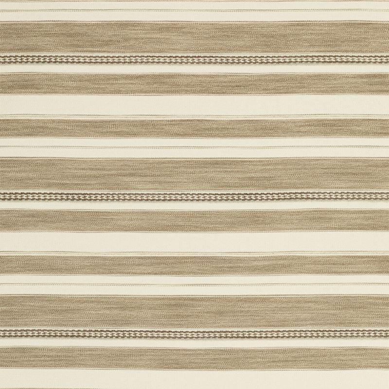 Lee Jofa Fabric 2017143.116 Entoto Stripe Ivory/Flax