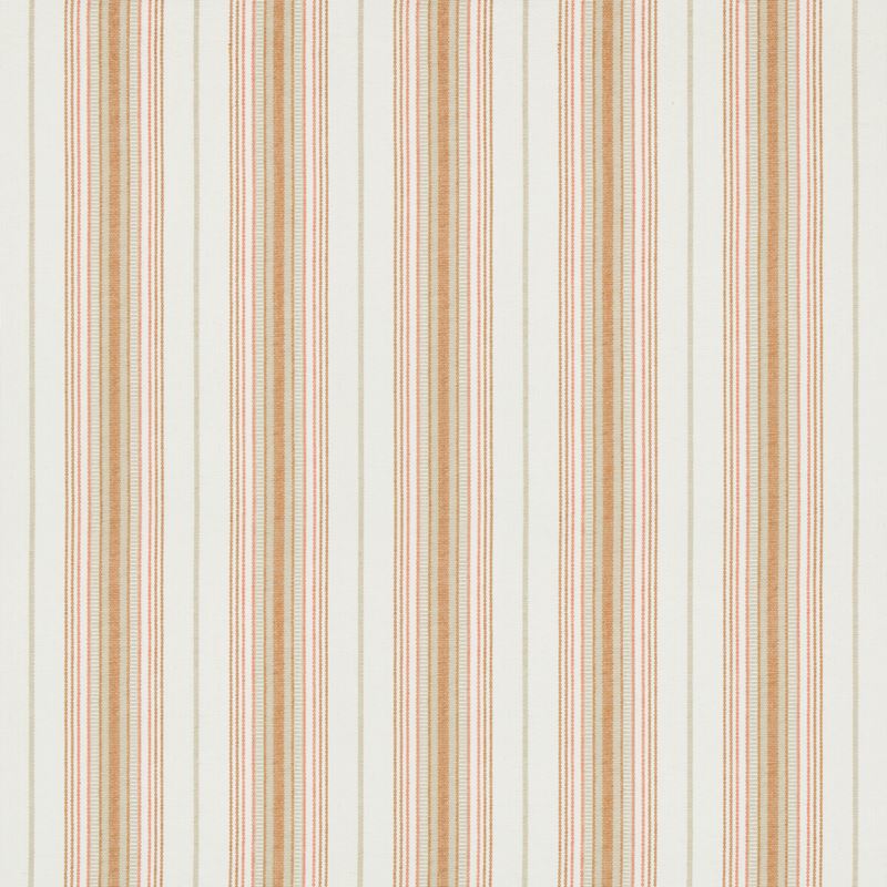 Lee Jofa Fabric 2018147.112 Cassis Stripe Tangerine