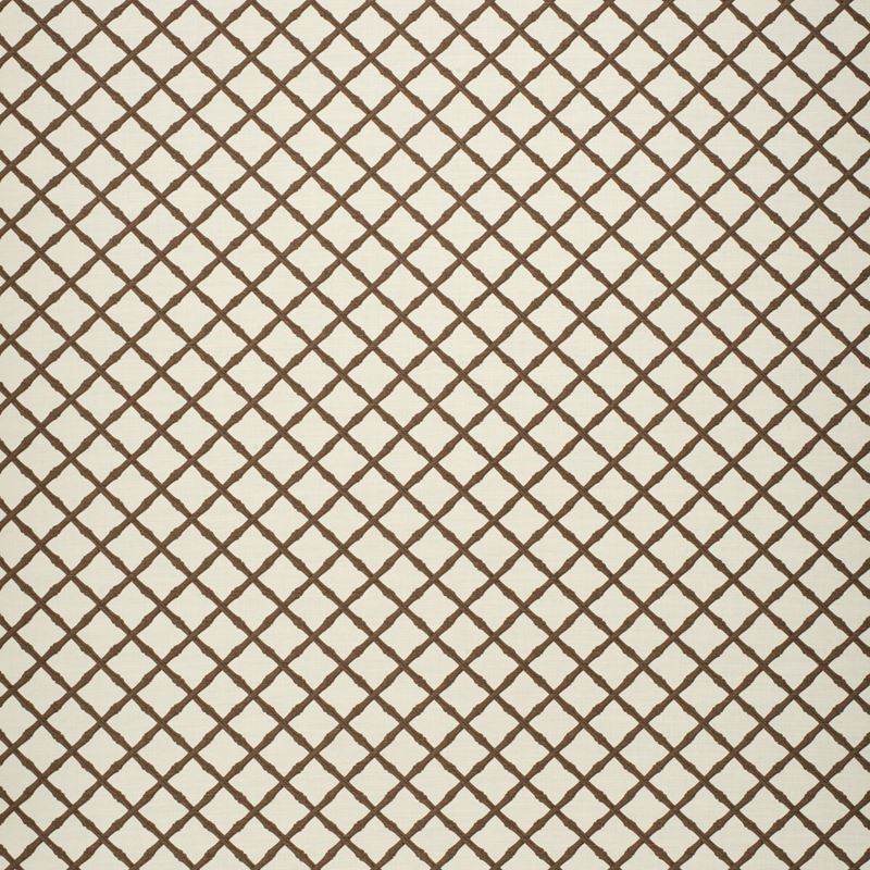 Lee Jofa Fabric 2020115.166 Bamboo Trellis Brown