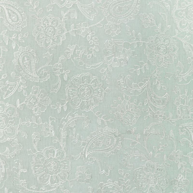 Lee Jofa Fabric 2021128.123 Varley Sheer Seaglass